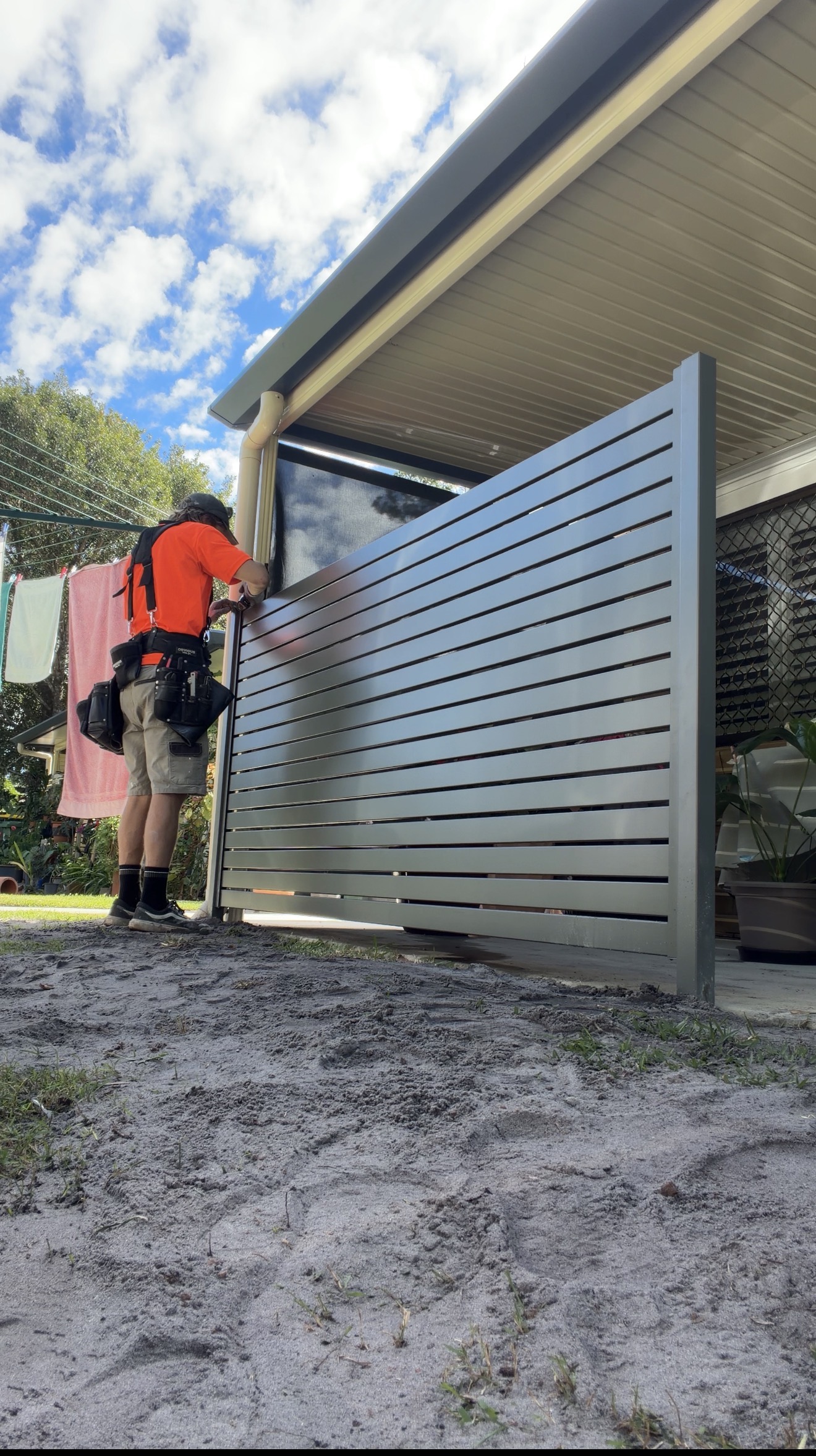 Slat Fence